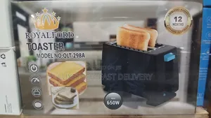 Royalford Toaster 2 Slices