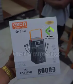Exon E800 Powerful Power Bank* Fast Charging 80000 Mah