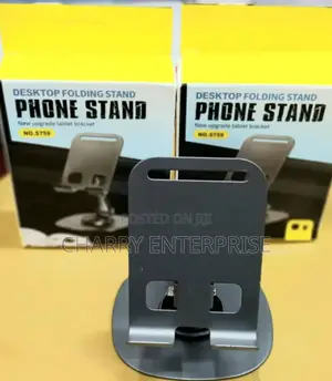Folding Phone Stand Inarahisisha Uchukuaji Wa Video Na Picha