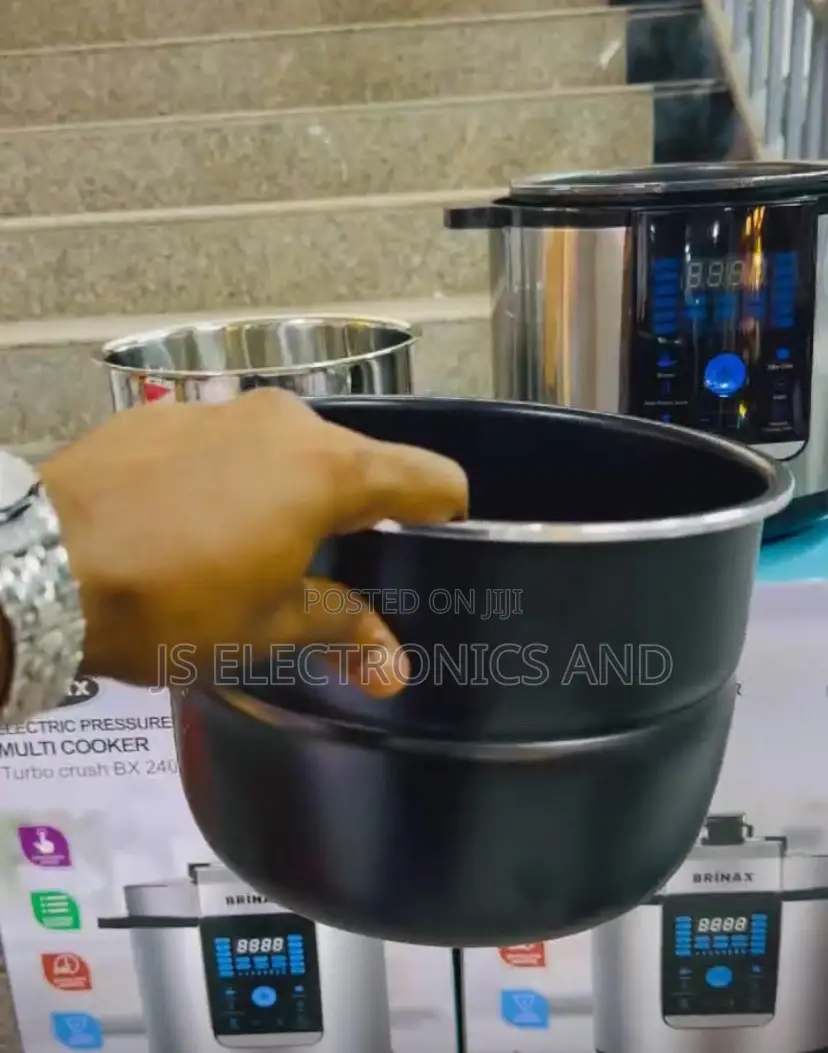 Brinax Pressure Cooker 7liter Sufuria 2 Ya Kisasa Original