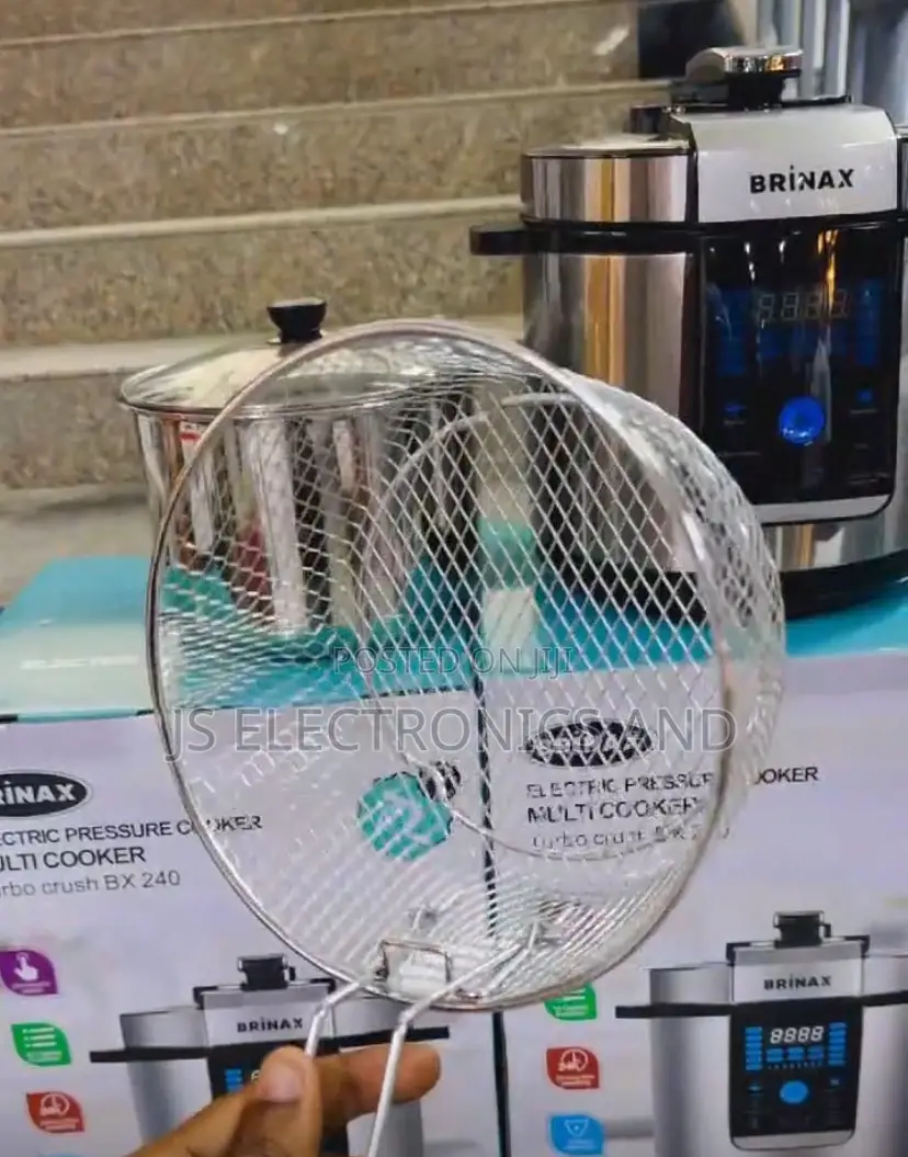 Brinax Pressure Cooker 7liter Sufuria 2 Ya Kisasa Original