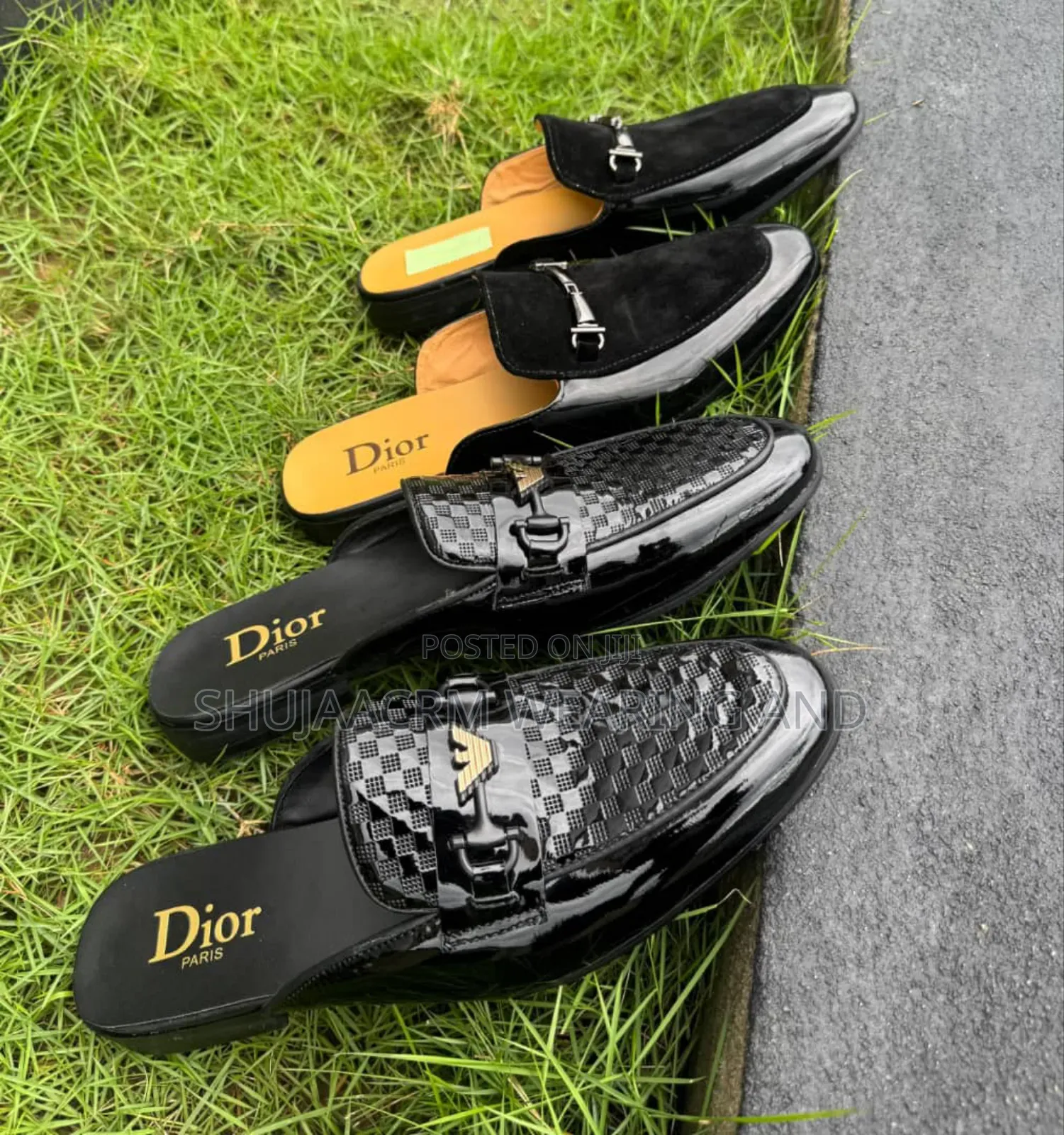 Quality Open Shoes/Viatu Vya Wazi/Original Leather Shoes