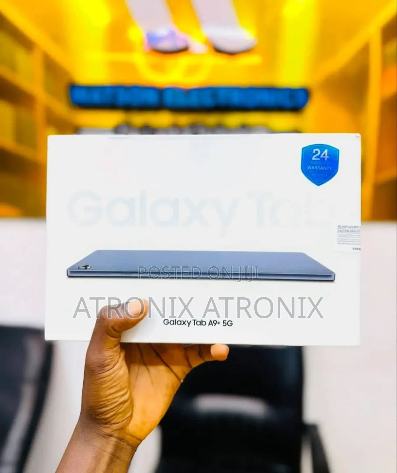 New Samsung Galaxy Tab A9+ 64 GB Black