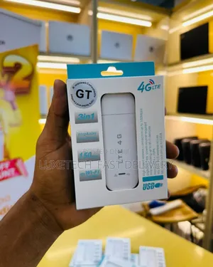 4g Usb Modem and a Wi-Fi Router