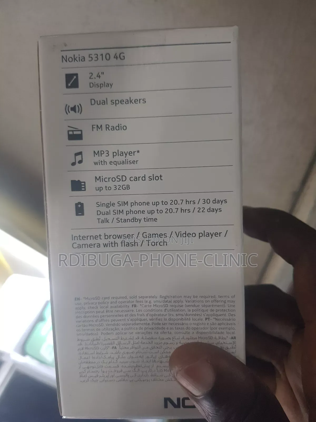 New Nokia 5310 XpressMusic Black