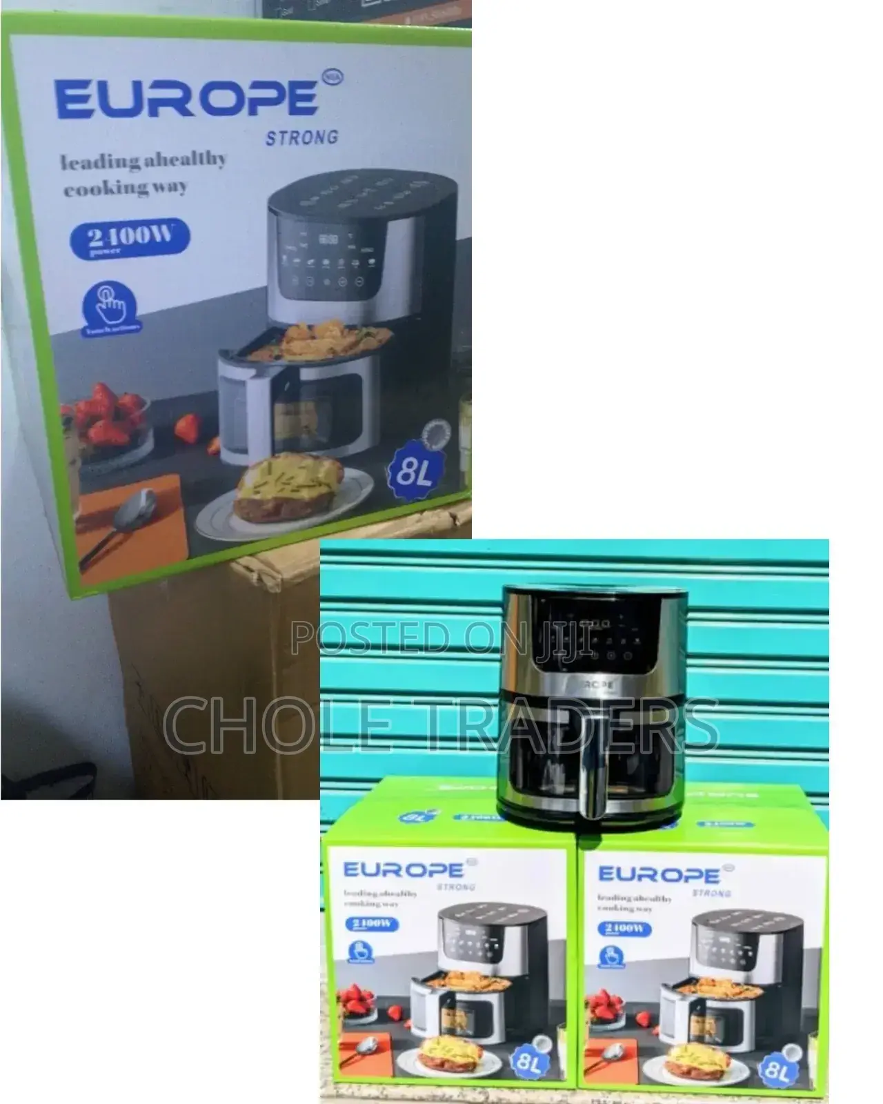 Europe Strong 8l Digital Air Fryer