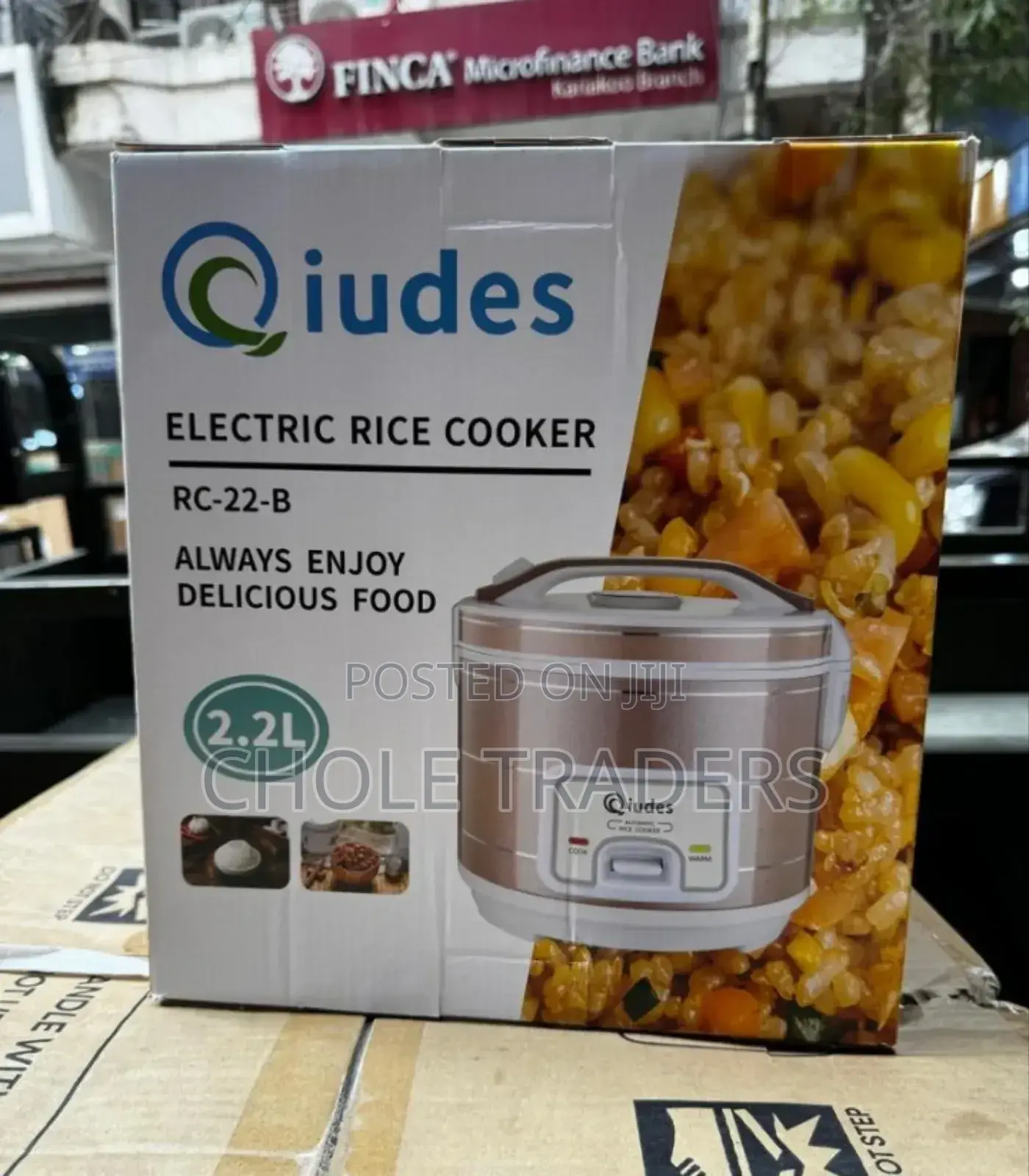 2.2l Qiudes Electric Rice Cooker
