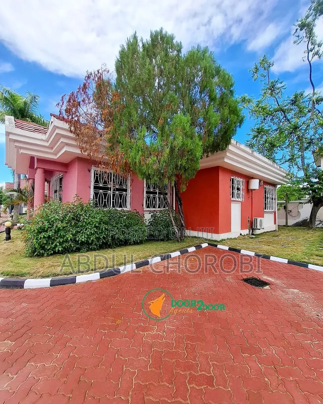 Furnished 3bdrm Villa in Mikocheni for rent