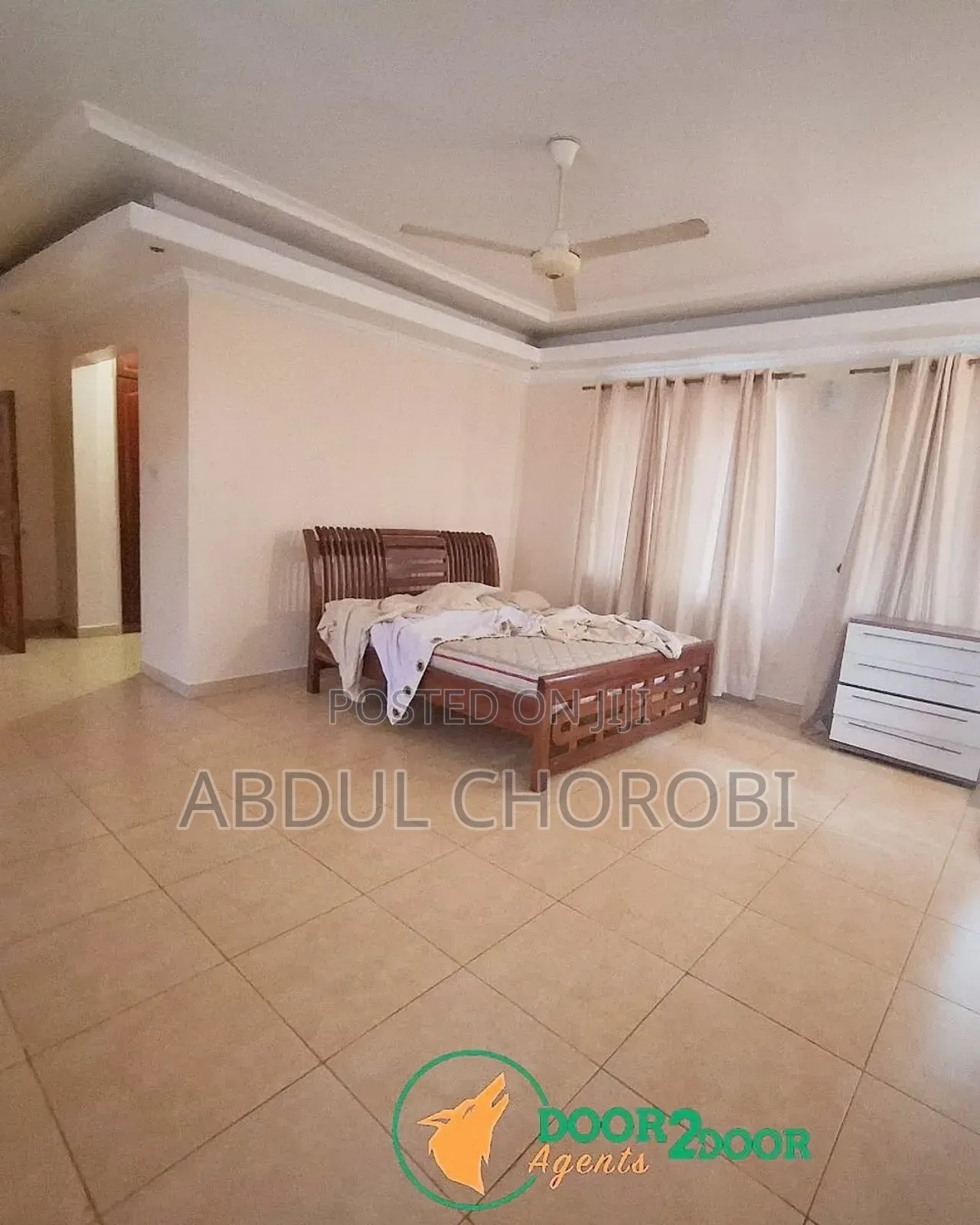 Furnished 3bdrm Villa in Mikocheni for rent