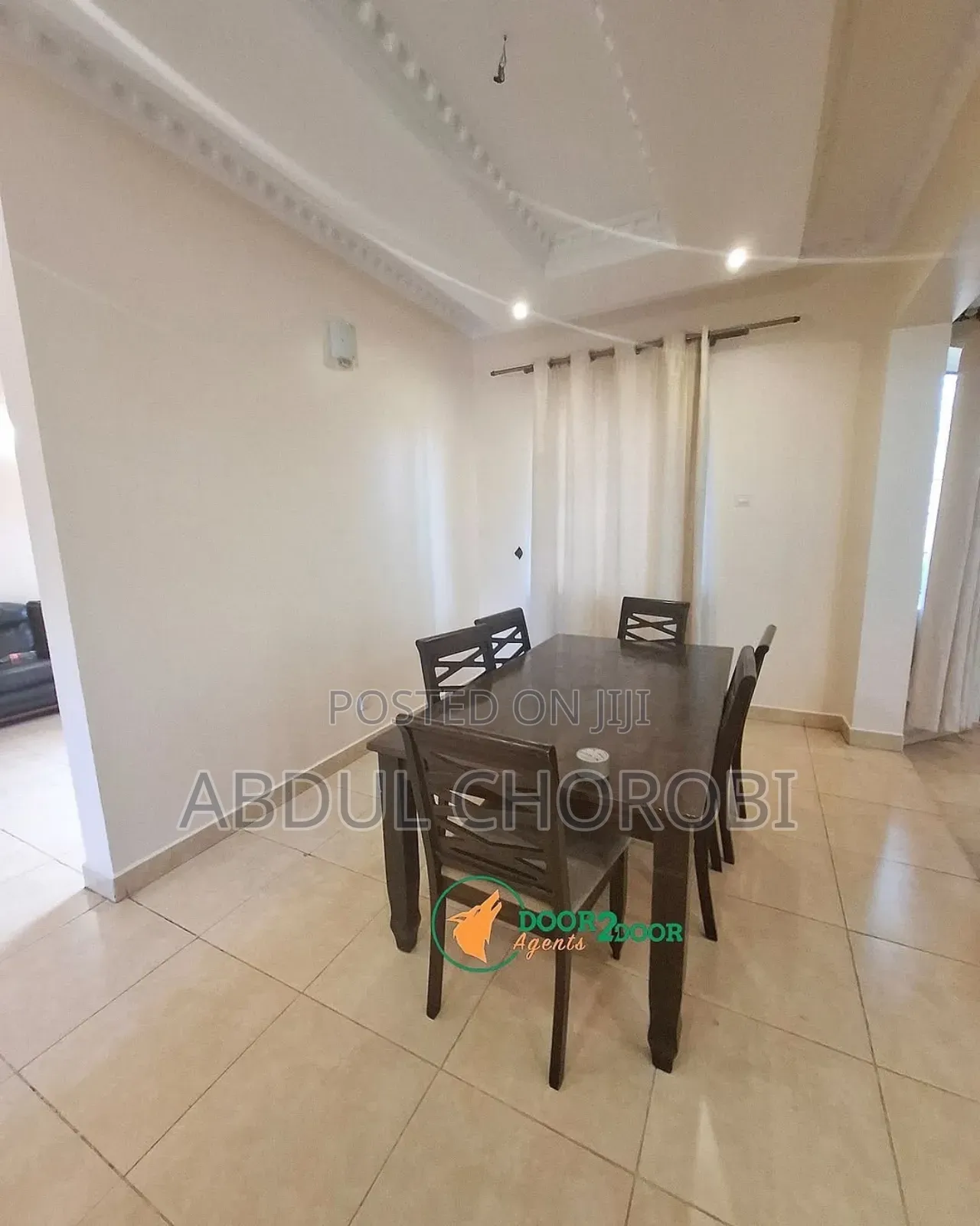 Furnished 3bdrm Villa in Mikocheni for rent