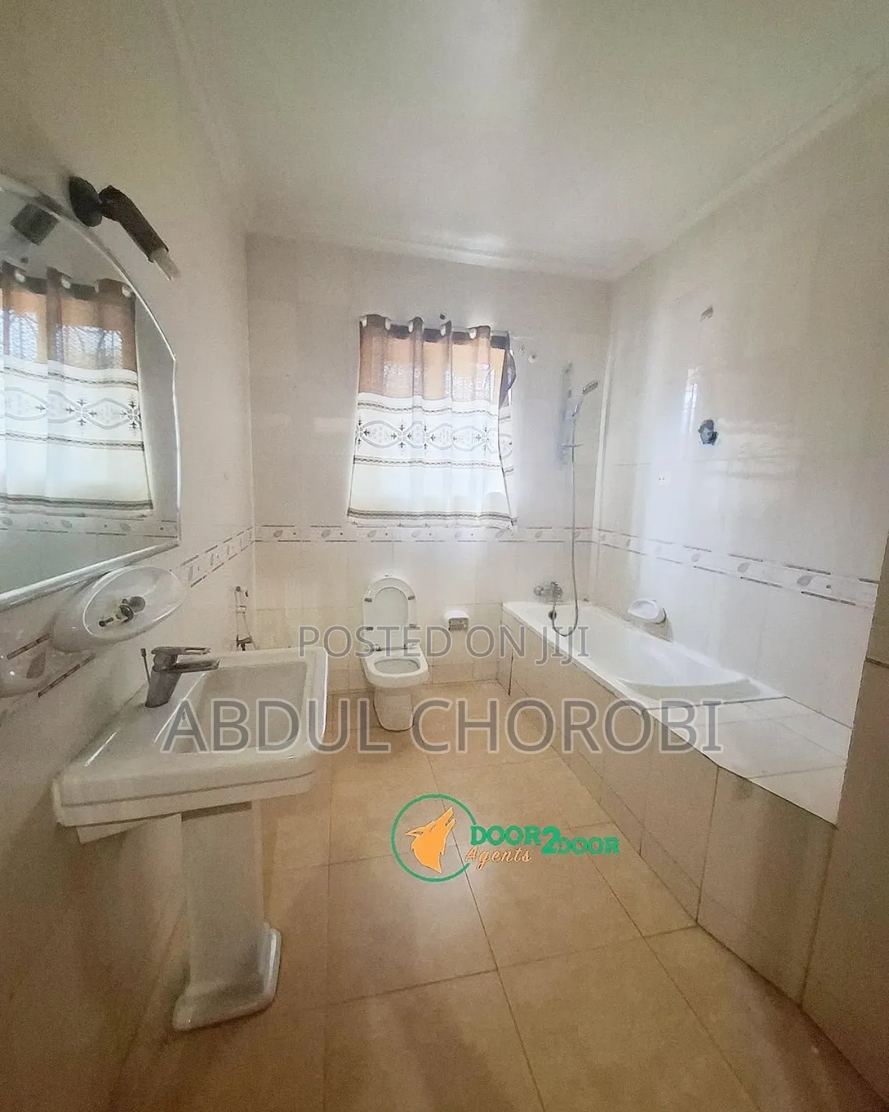 Furnished 3bdrm Villa in Mikocheni for rent