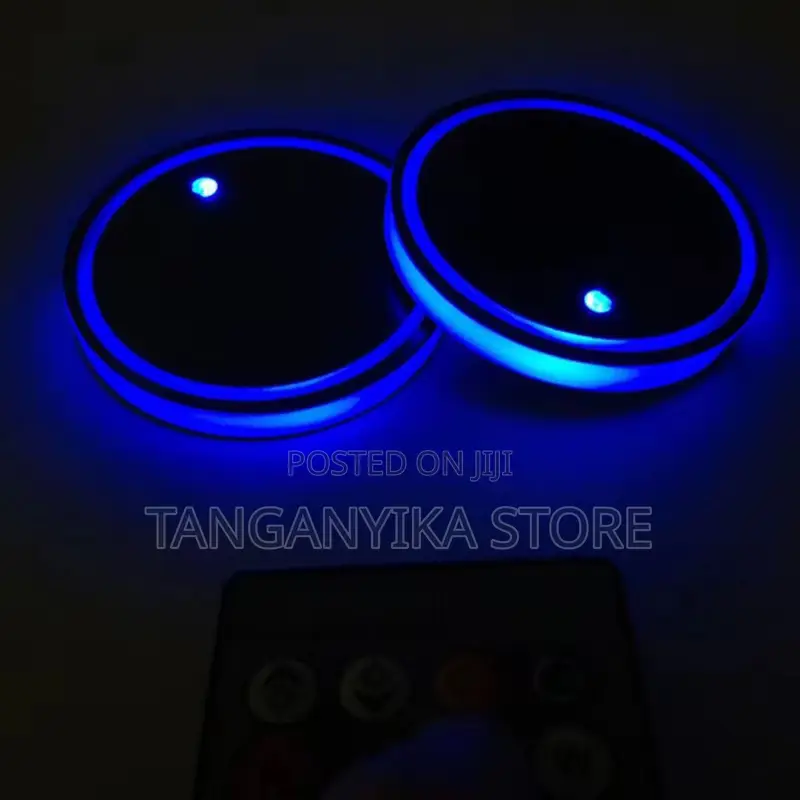 Car Led Logo Cup Holder