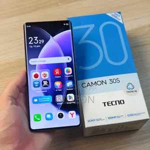 New Tecno Camon 30S 128 GB Black