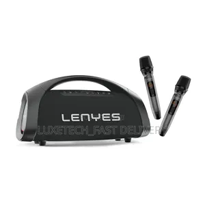 Lenyes S873 Wireless Party Speaker 400w With 2 Mics