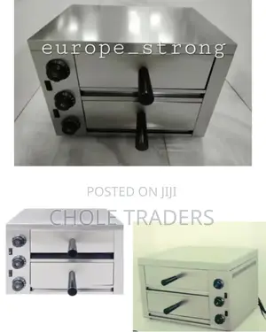 Commercial Double Deck Electric Pizza Oven