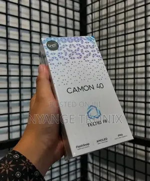 New Tecno Camon 40 128 GB Blue