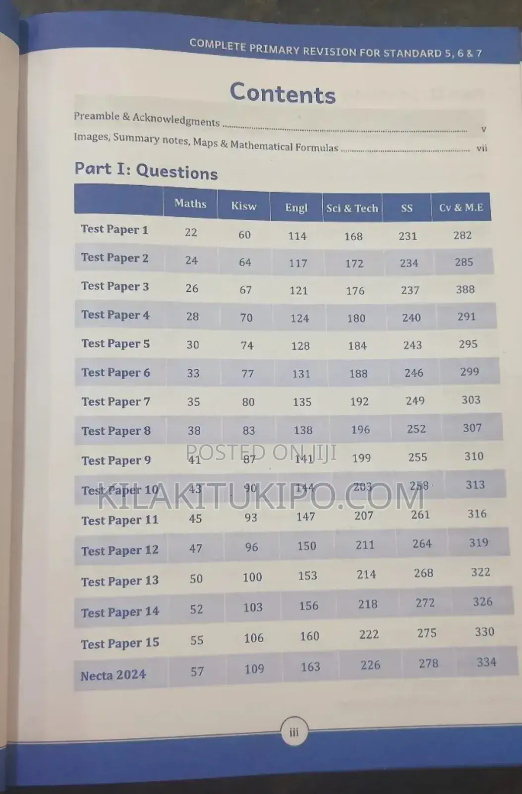 Complete Primary Revision Book For Standard 5,6&7