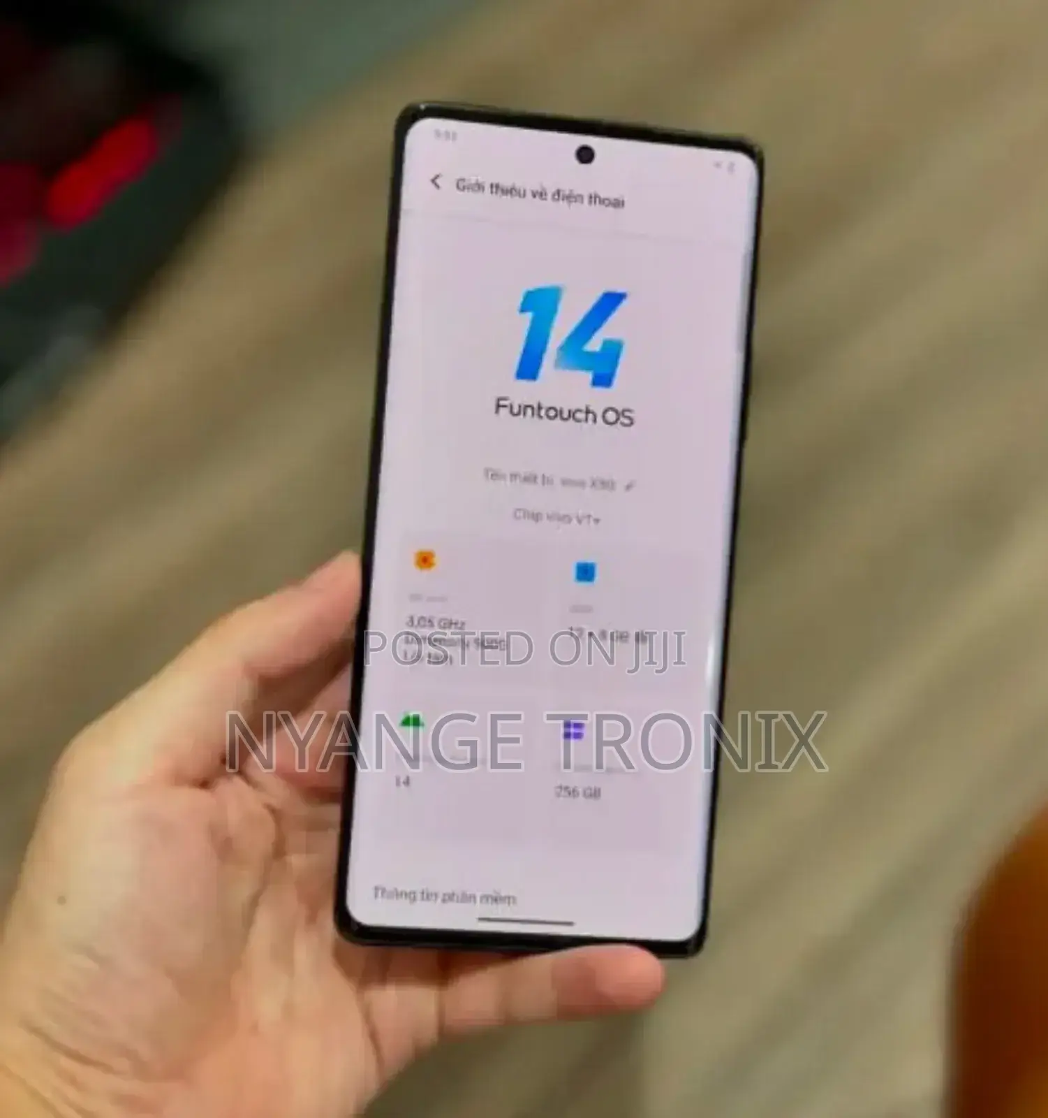 Vivo X80 256 GB Black