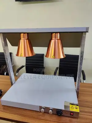 Deluxe 2-Head Food Warmer Lamp