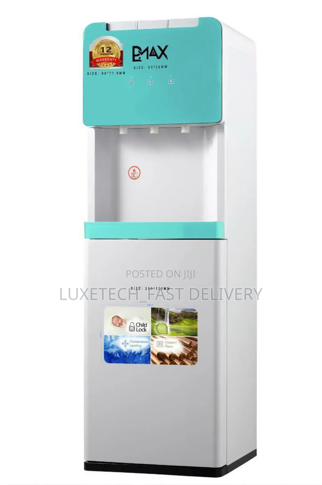 P Max Water Dispenser With Cabinet