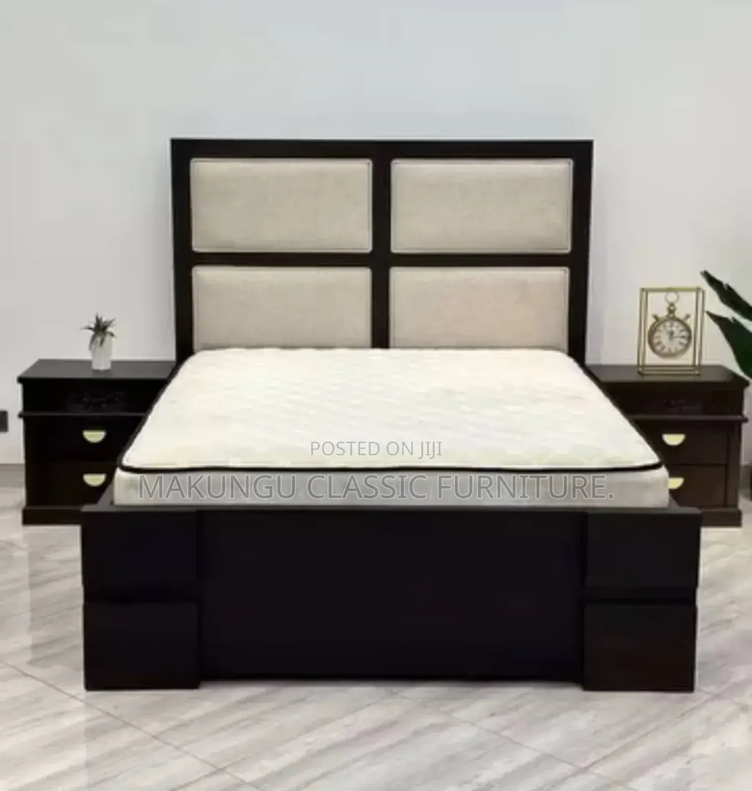 Kitanda Cha Mbao Mix Bedsofa Ukubwa Ni 5/6