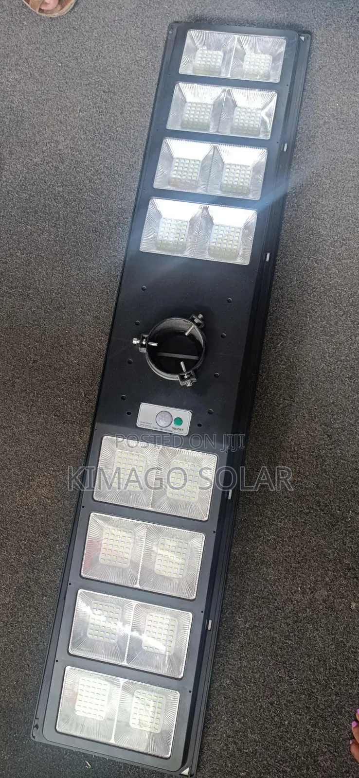 Taa Solar Ukifunga Kwenye Fance Inawaka Ndani Na Nje 1000w