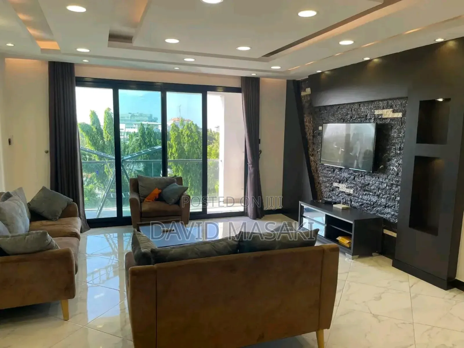 Furnished 3bdrm Apartment in Realtors, Masaki for rent