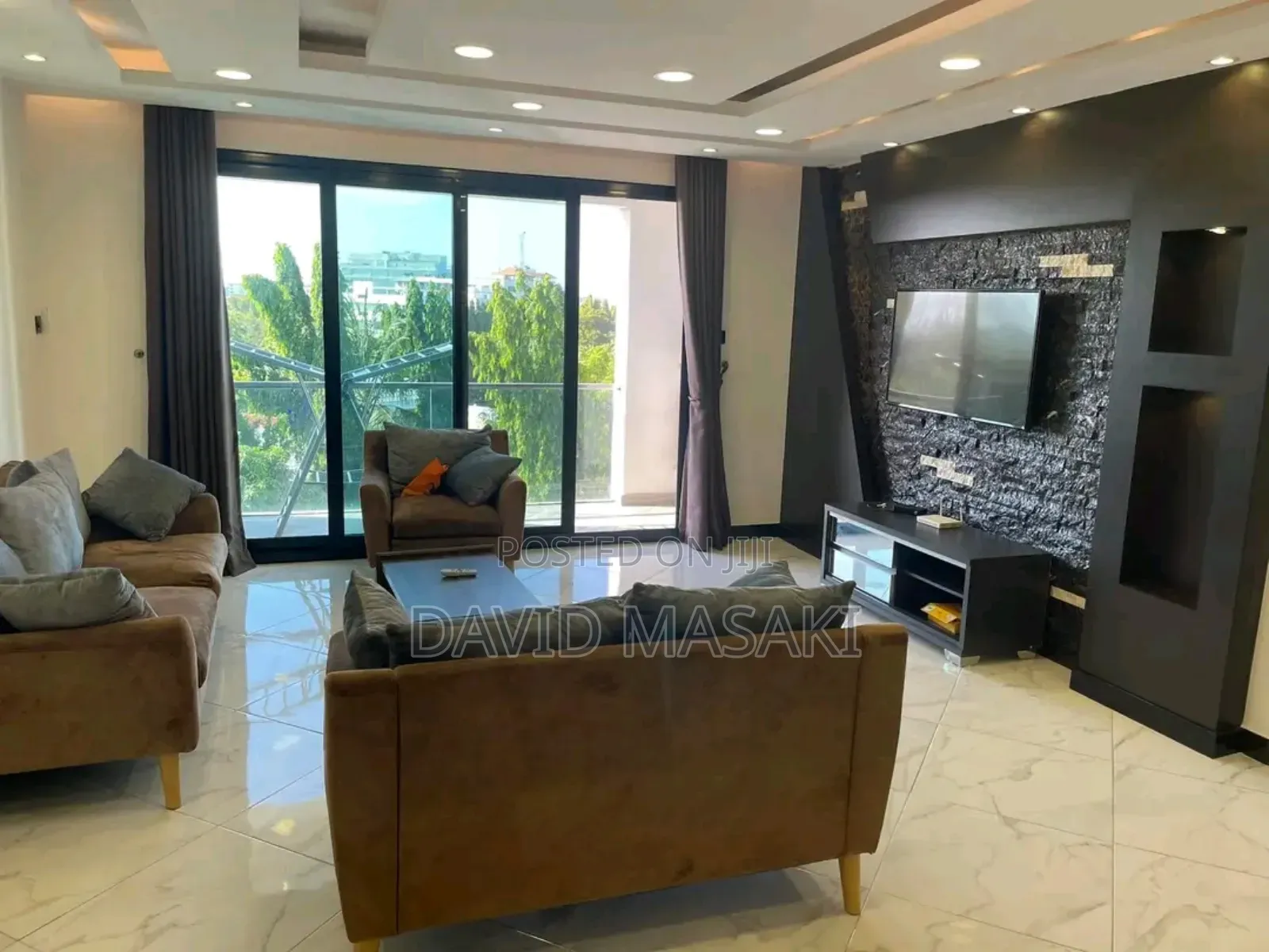 Furnished 3bdrm Apartment in Realtors, Masaki for rent