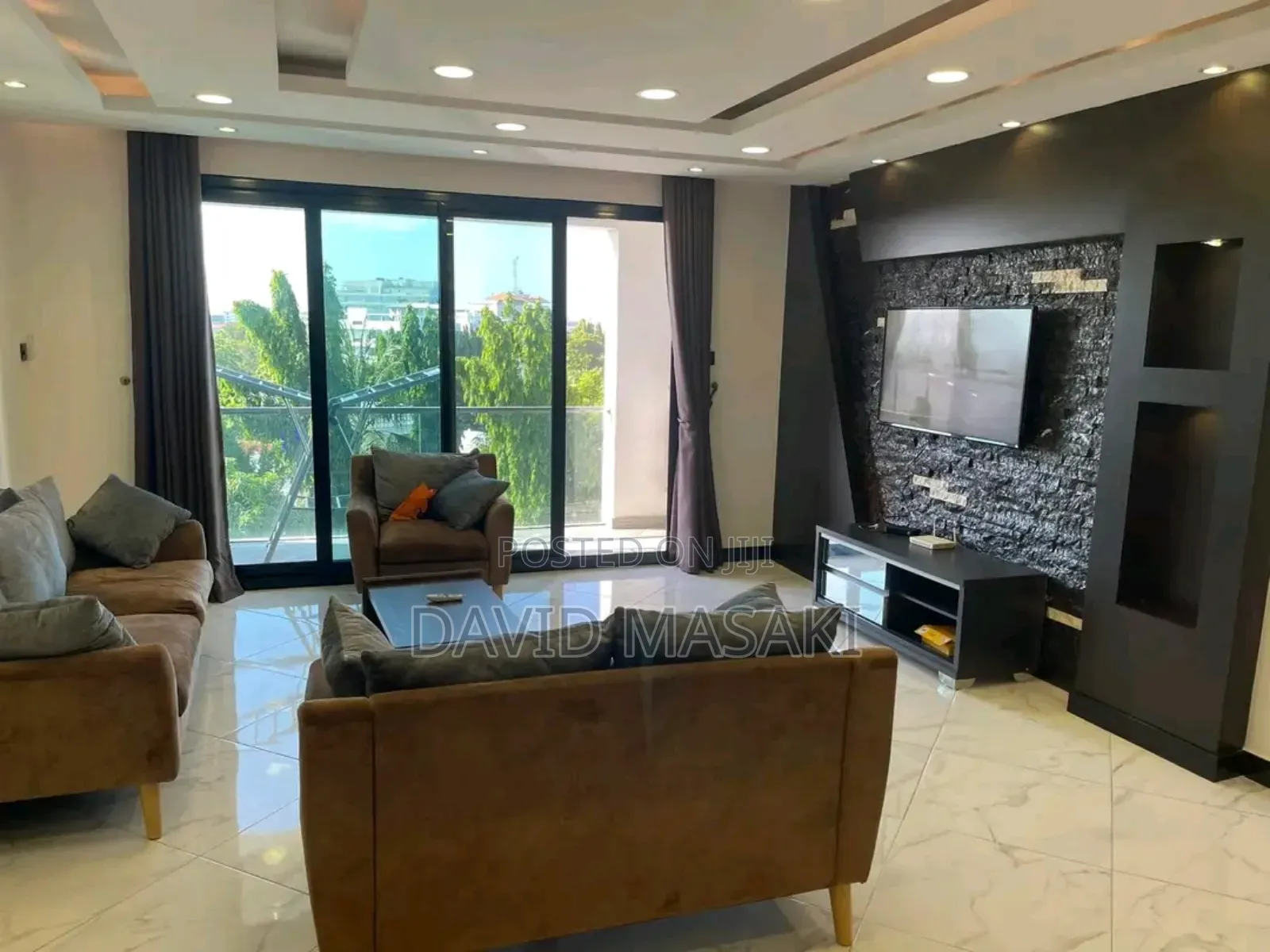 Furnished 3bdrm Apartment in Realtors, Masaki for rent