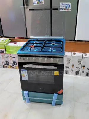 Midea Cooker 60×60 4 Gas Hobs + Electric Oven