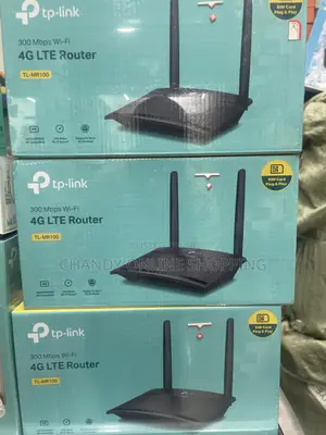 Tl-Mr100 4g Lte Router Sim Card Plug and Play