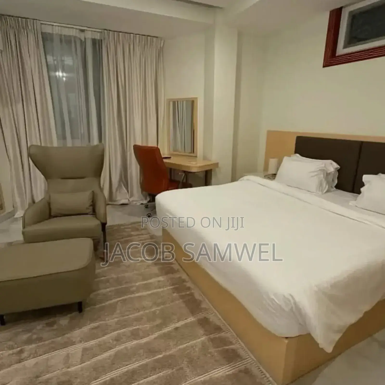Furnished 1bdrm House in Msasani, Kinondoni for rent