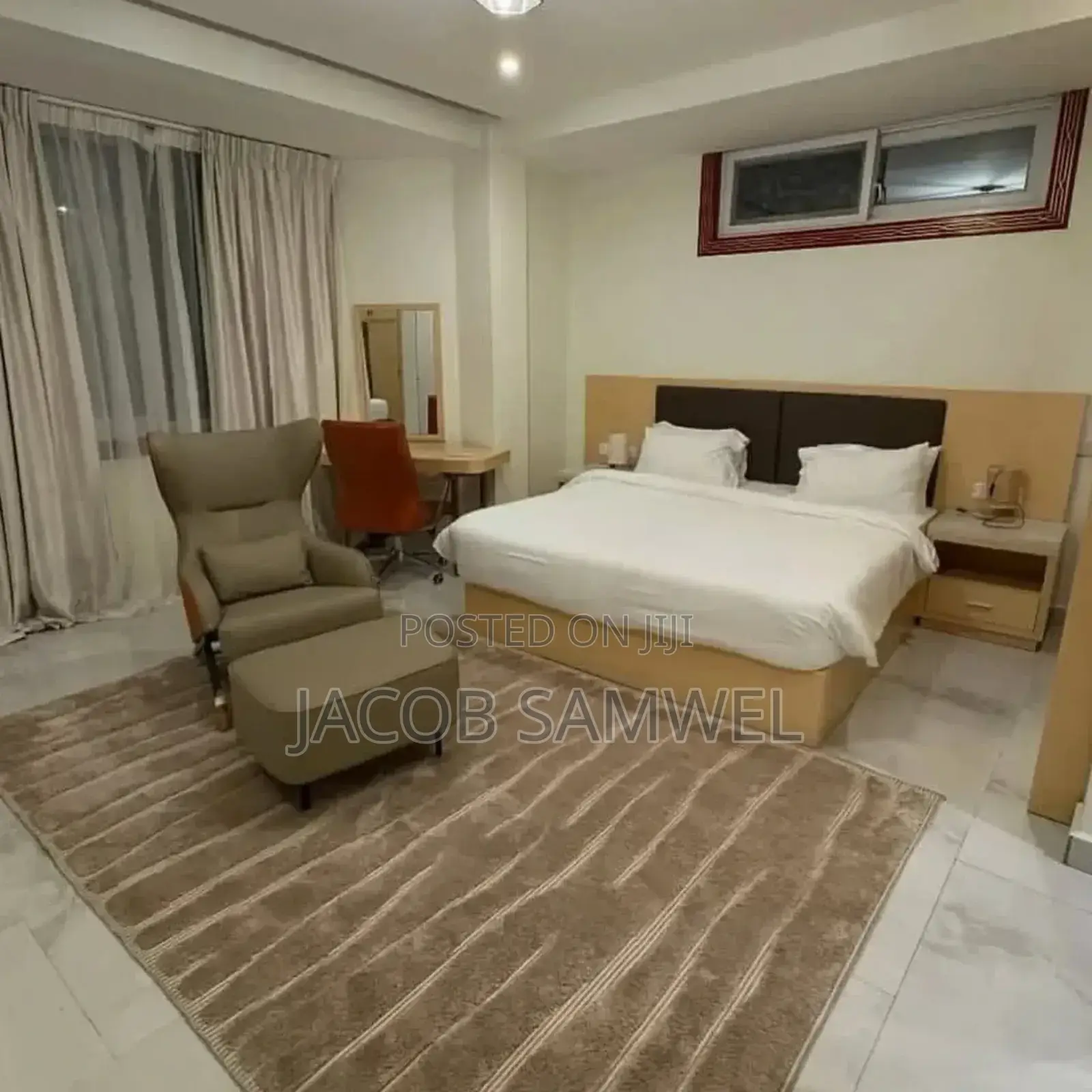 Furnished 1bdrm House in Msasani, Kinondoni for rent