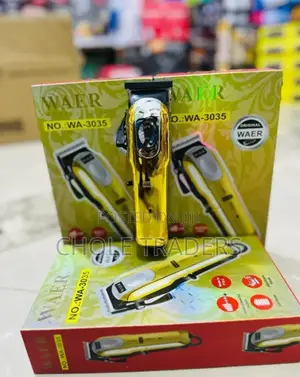 Waer Wa-3035 Rechargeable Hair Clipper Set