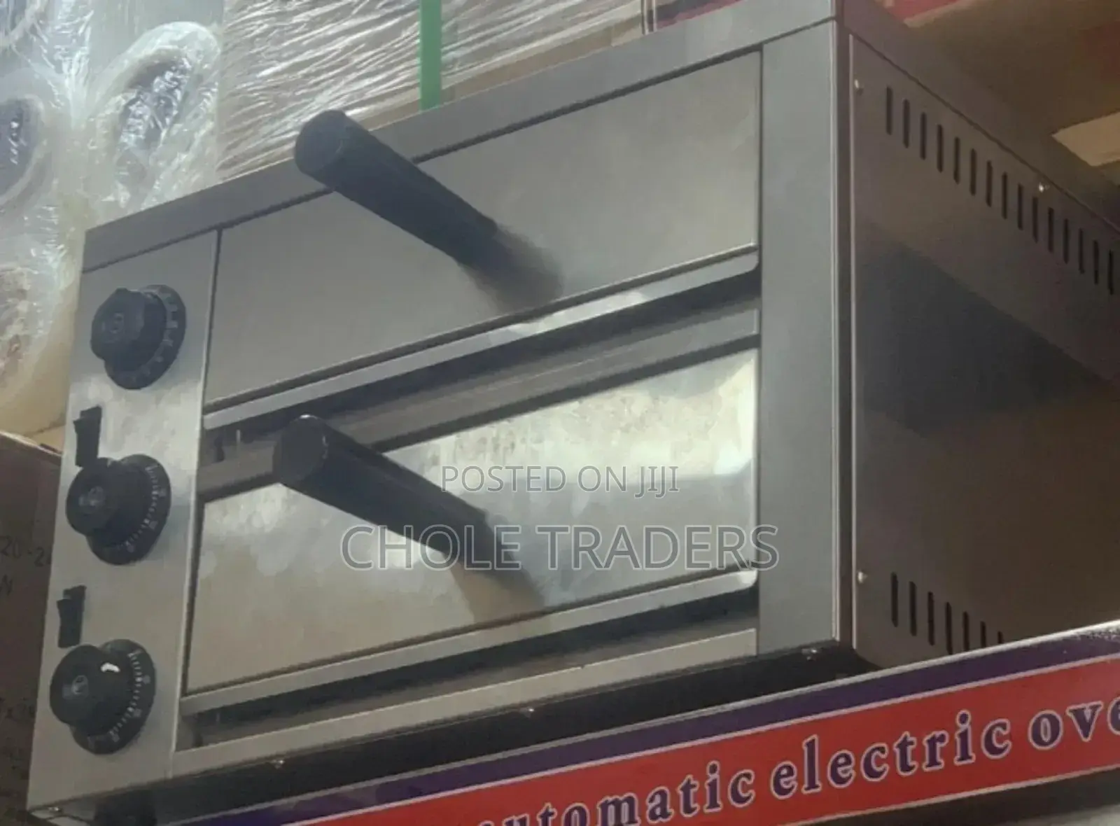 Commercial Double Deck Electric Pizza Oven