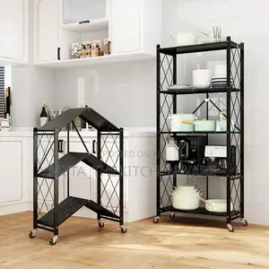 5-Layer Foldable Storage Rack