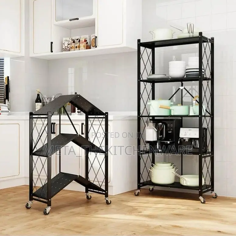 5-Layer Foldable Storage Rack