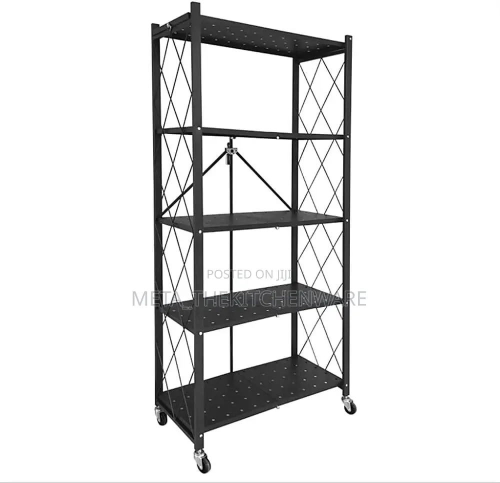 5-Layer Foldable Storage Rack