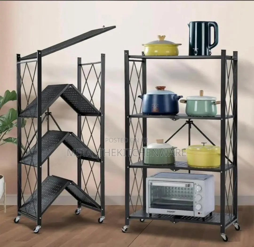 5-Layer Foldable Storage Rack