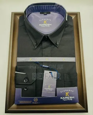 Plain Shirts - Down Buttons