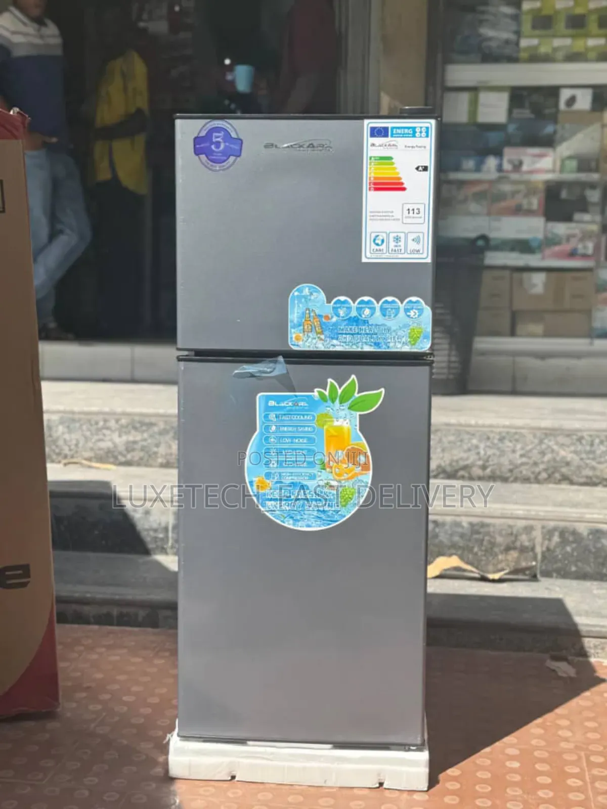 Black Ark Fridge 126l Fast Cooling