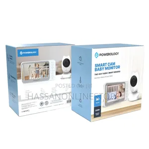 Powerology 4.3" Hd LCD Display + Vga Camera Baby Monitor