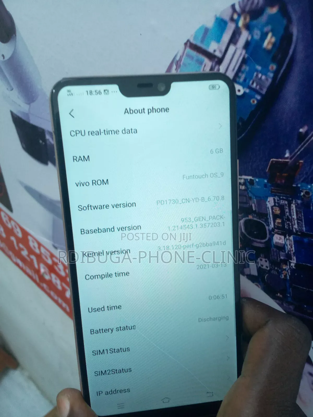 Vivo Y85 64 GB Silver