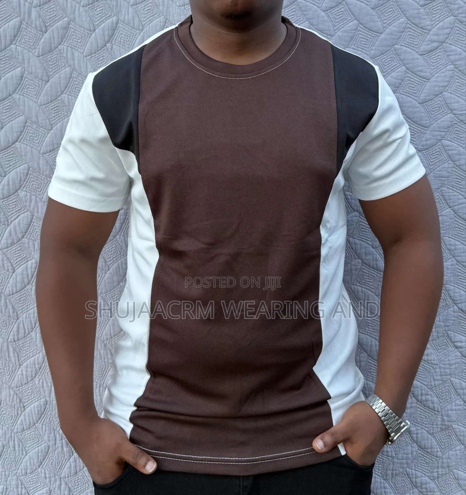 Men's Round T-Shirts/T_sheti Za Kiume Original
