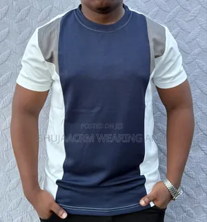 Men's Round T-Shirts/T_sheti Za Kiume Original