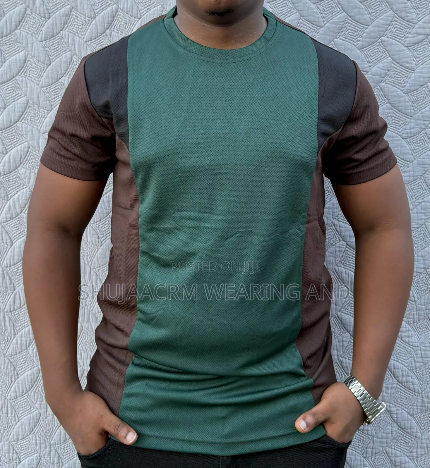 Men's Round T-Shirts/T_sheti Za Kiume Original