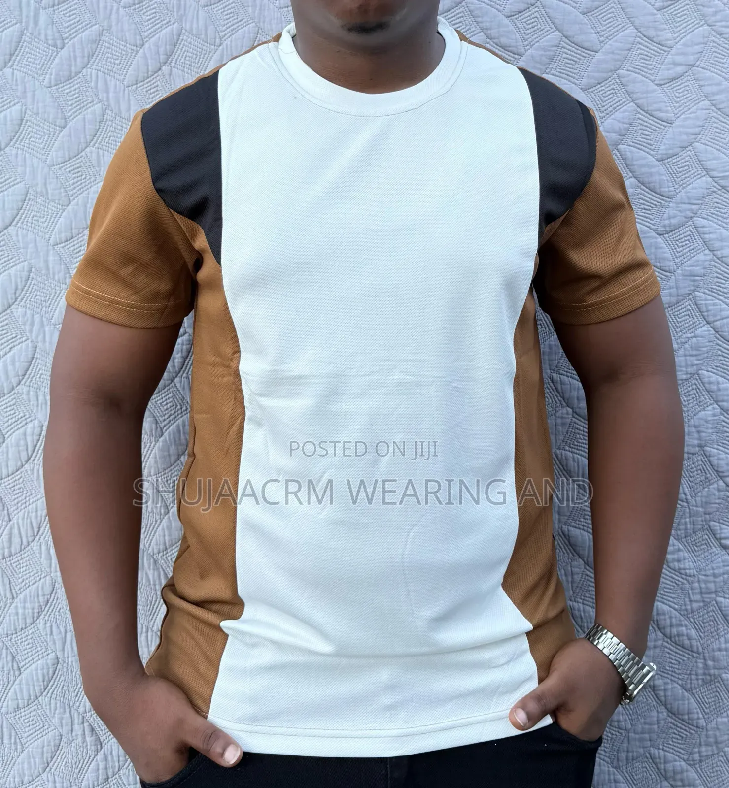Men's Round T-Shirts/T_sheti Za Kiume Original