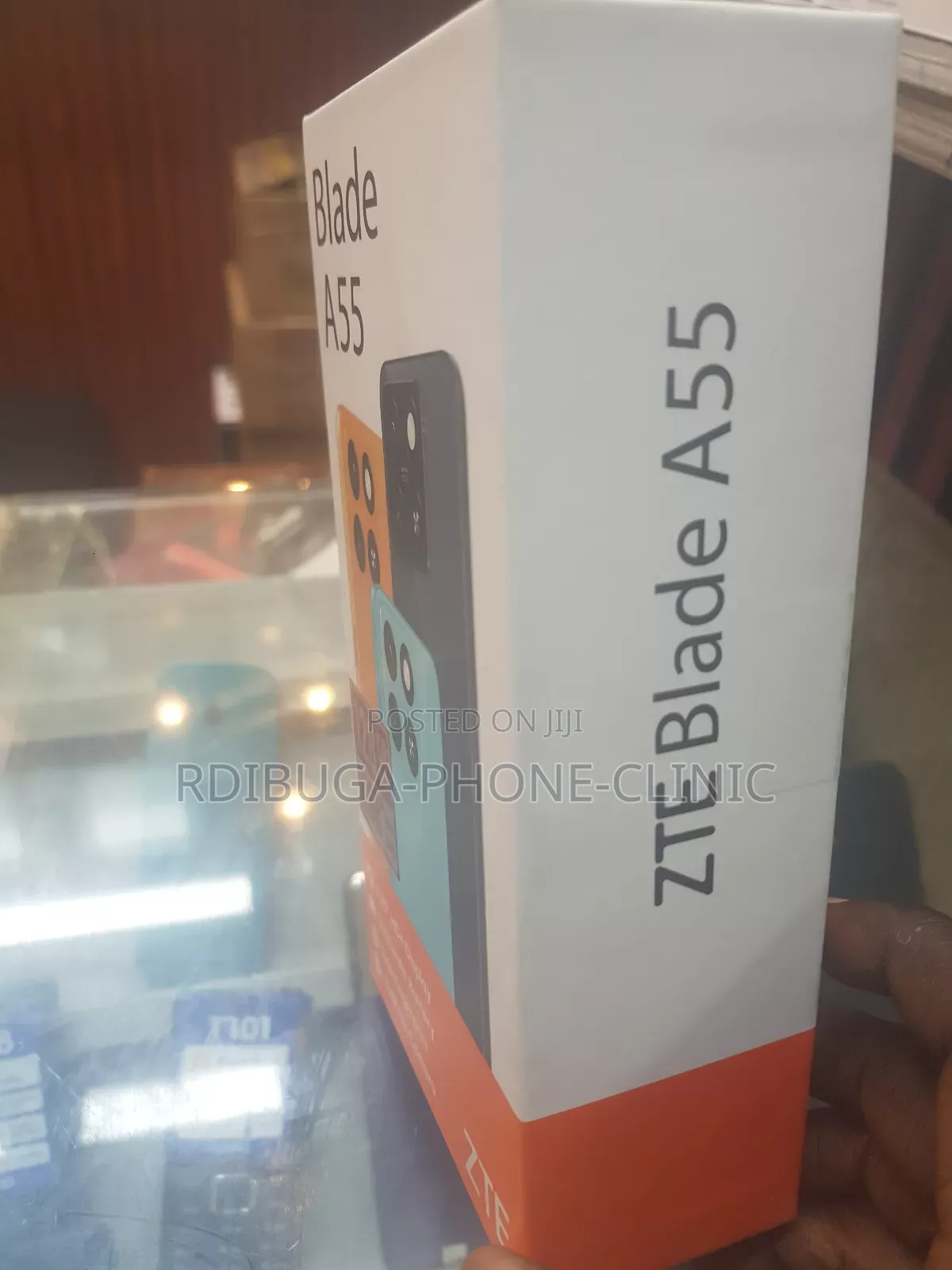 New ZTE Blade A55 128 GB Black
