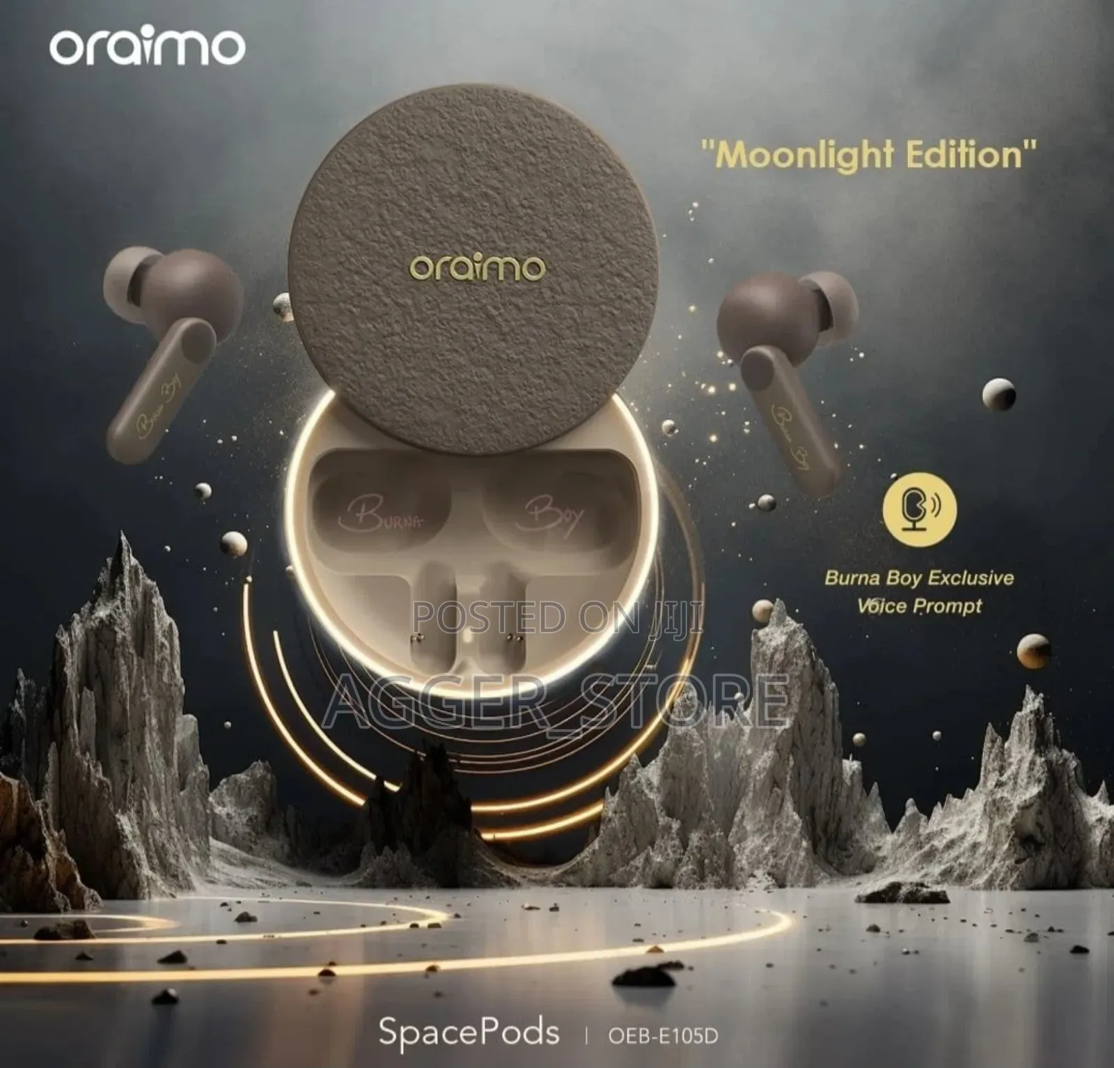 Oraimo Spacepods Original [Burnaboy and Oraimo]