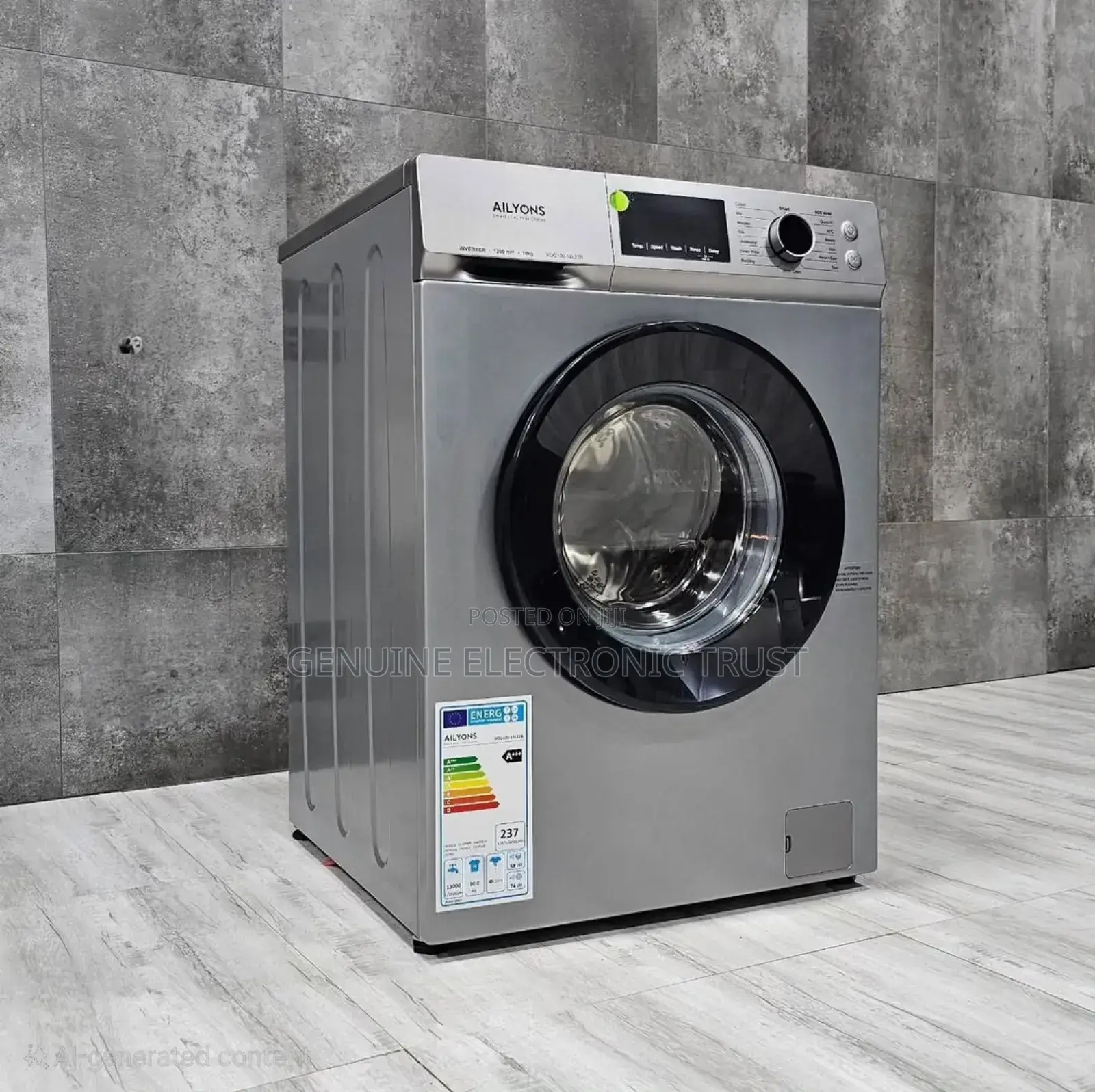 Ailyons Washing Machine 10kg